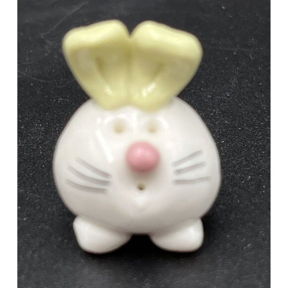 Mini Ceramic Rabbit Bunnies Spring Easter Village Dollhouse Figurines lot of 5 - Picture 9 of 11